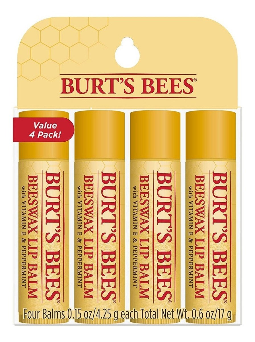 Set Navideño Burt's Beeswax Bounty 4 Bálsamos Labial - Image 2
