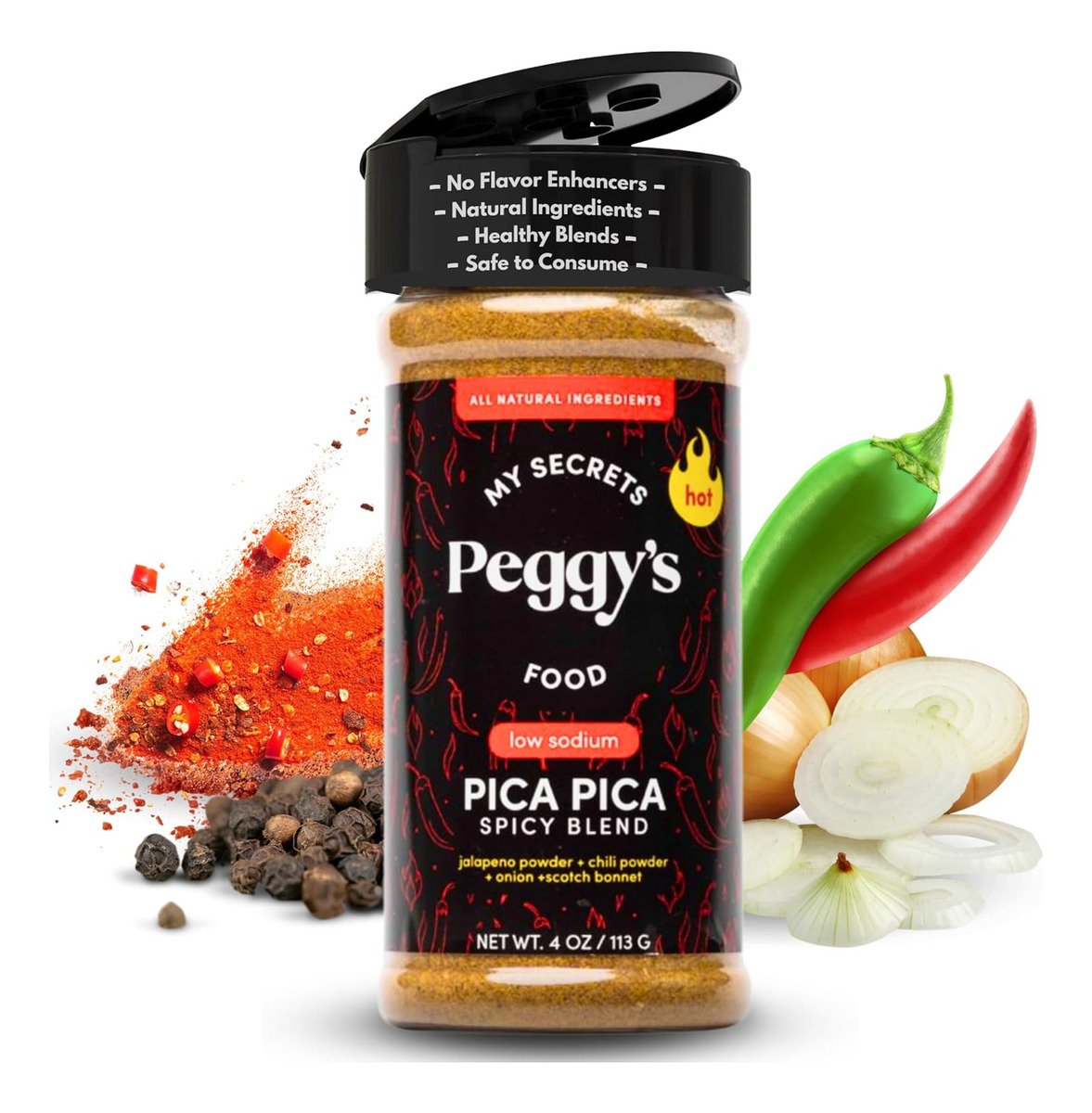 My Secrets Peggy's Food Sazonadores Y Condimentos Saludables - Image 9