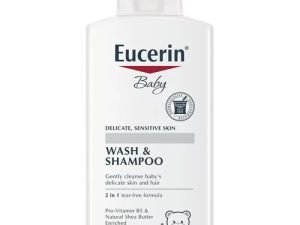 Eucerin Baby Wash And Shampoo Jabon Y Champú Bebe 400 Ml