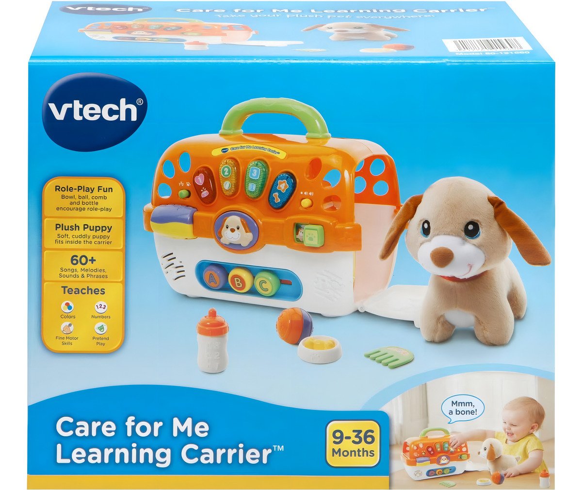Vtech Care For Me Porta Mascotas, Música, Frases Y Luces. Color Naranja - Image 4