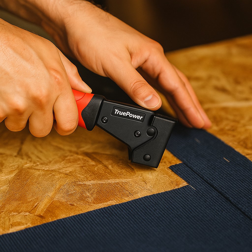 Hammer Tacker Engrapador Tipo Martillo Resistente 1/4-9/16 - Image 3