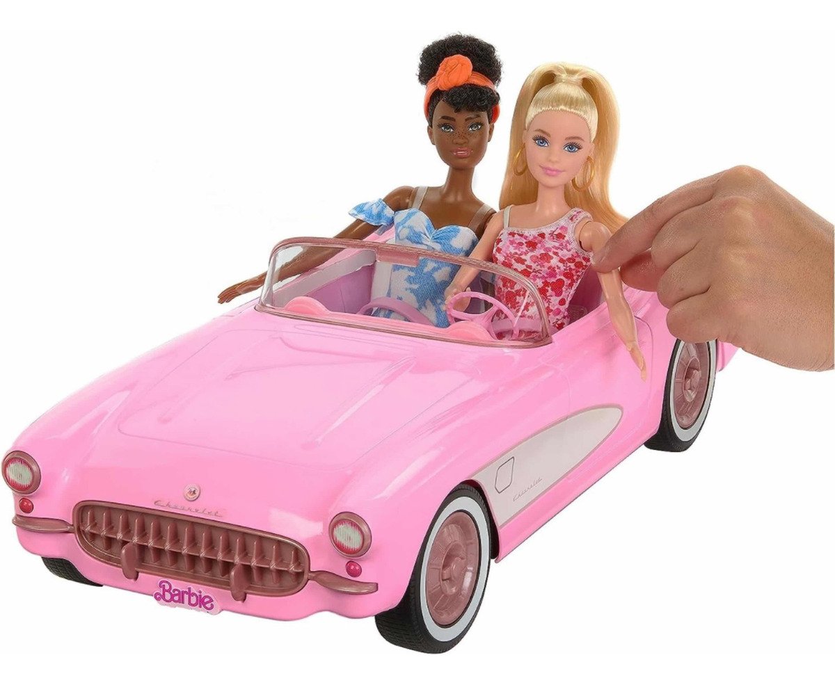 Hot Wheels Rc Barbie Corvette Control Remoto The Movie Color Rosa Chicle - Image 3