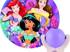 Lampara Proyector Luz Led Con Enchufe. 6 Modelos Color De La Estructura Belle, Jasmine, Ariel