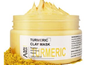 Anairui Máscara Facial Con Vitamina C Y Cúrcuma Control Acné Tipo De Piel Todo Tipo De Piel