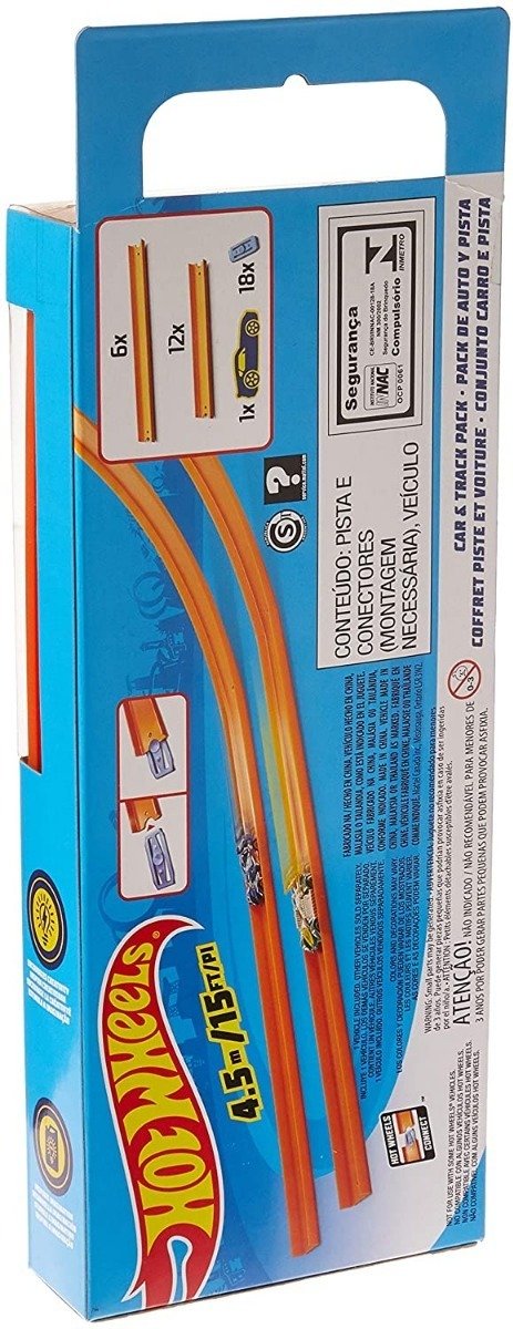 Hot Wheels - Constructor De Vías Rectas Con Coche - Image 2