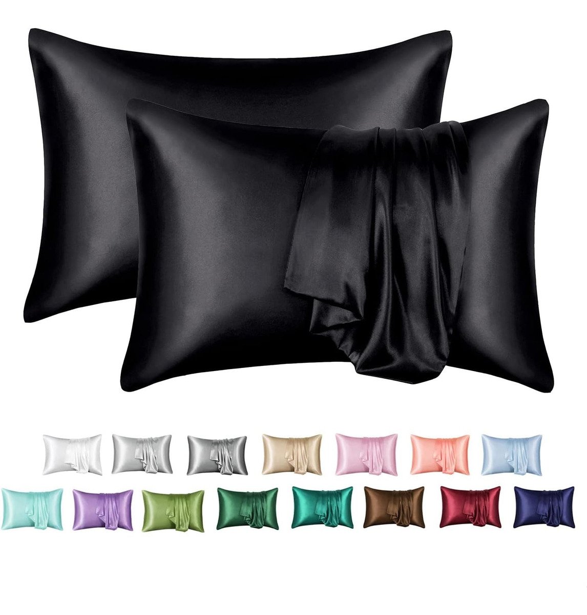 Mr&hm Funda De Almohada De Satén, Tamaño Queen - Image 27