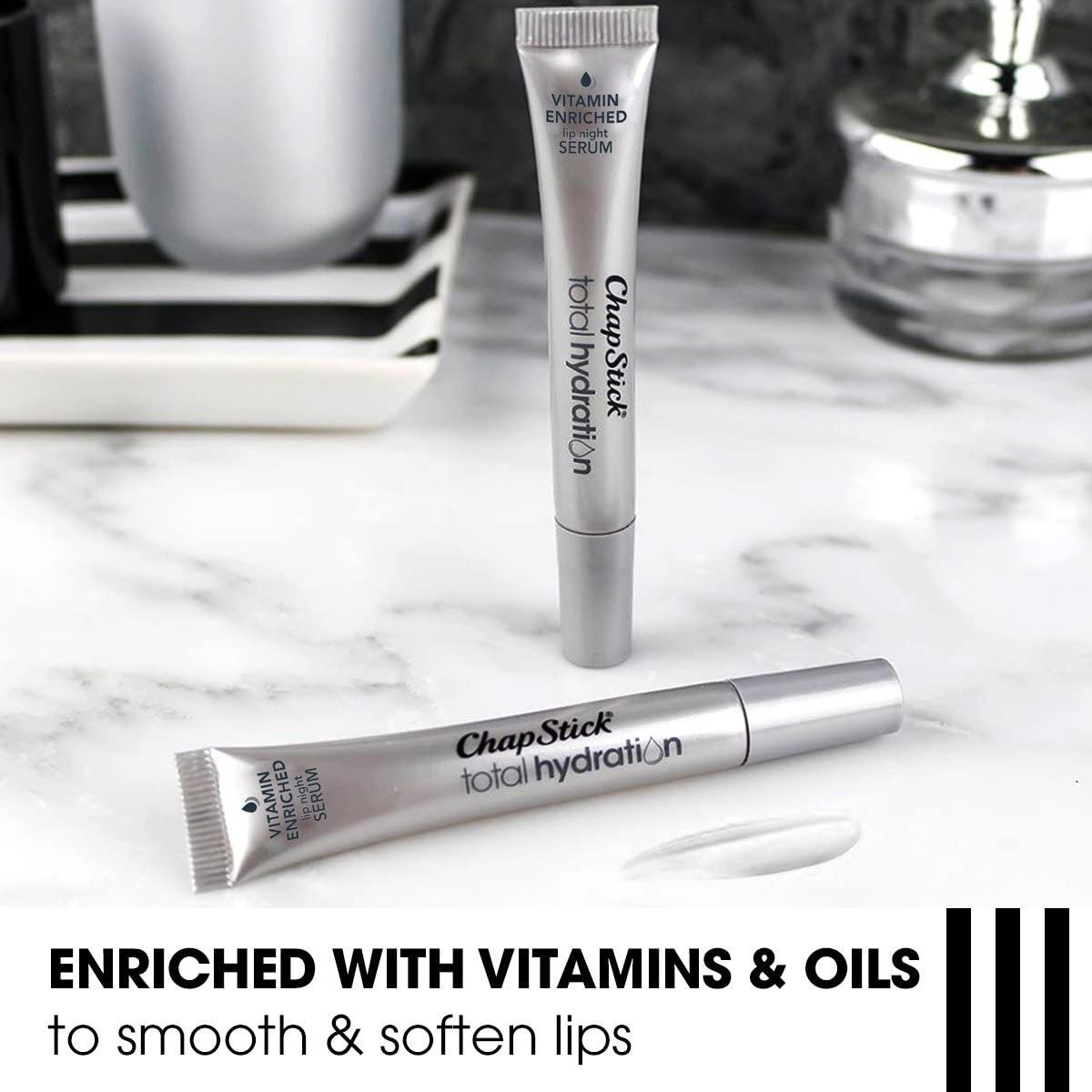 Chapstick Total Hydration Suero Nocturno De Labios Vitaminas - Image 4