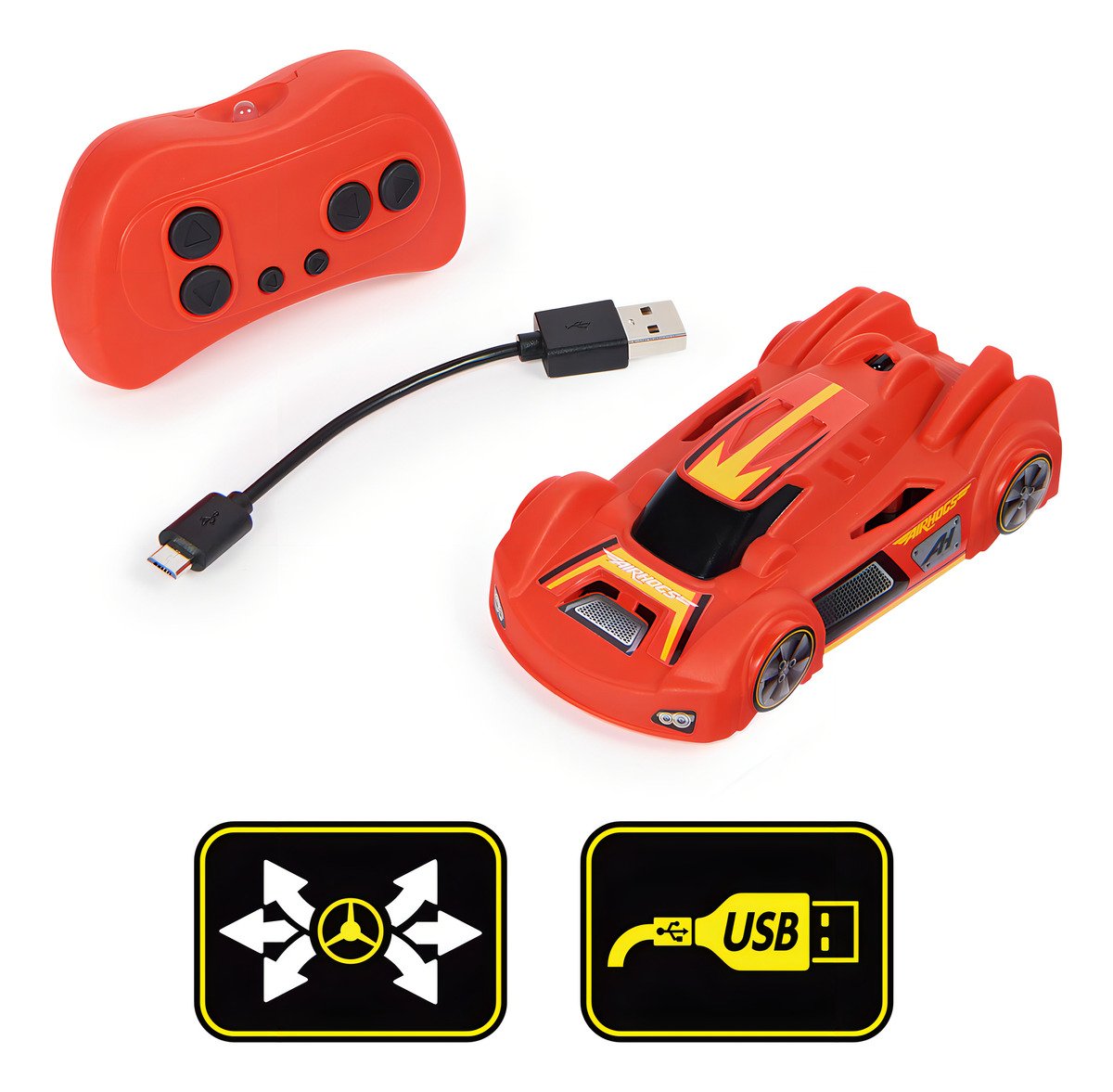 Air Hogs Zero Gravity Sprint - Auto De Carreras Para Pared,. Color Red Sprint (new) - Image 2