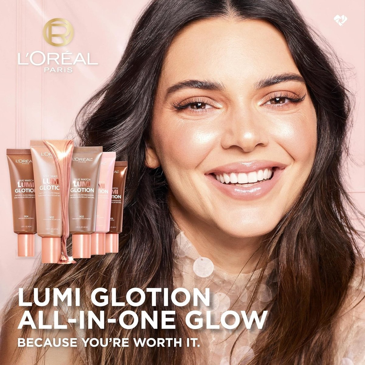 L'oréal Paris Lumi Glotion Iluminador Líquido 40 Ml Tono 904 - Image 4