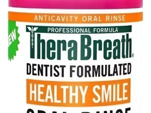 Therabreath Healthy Smile Oral Rinse Sparkle Mint 16oz.