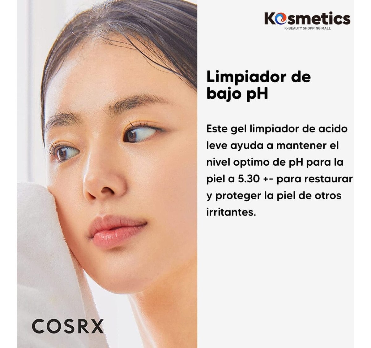 Cosrx Gel Limpiador Con Ph Bajo Good Morning 150ml Original - Image 2