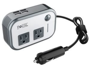 Inversor De Corriente Foval Para Coche 200w Dc 12v A 110v Ac