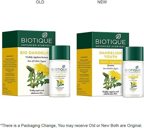 Biotique Sérum Antiedad De Diente De León Momento De Aplicación Día/noche Tipo De Piel Todo Tipo De Piel - Image 2