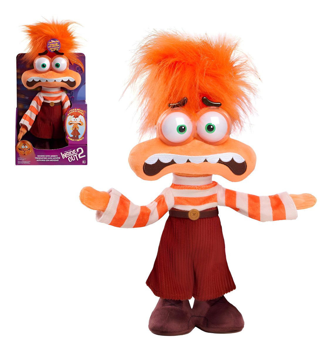Disney Inside Out 2 - Peluche De Ansiedad, Con Movimiento - Image 2