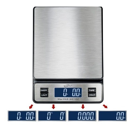 Balanza Postal Digital De Acero Inoxidable Capacidad 40kg - Image 4