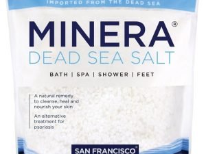 Minera Sal Del Mar Muerto - Bolsa De Grano Grueso De 5 Lb