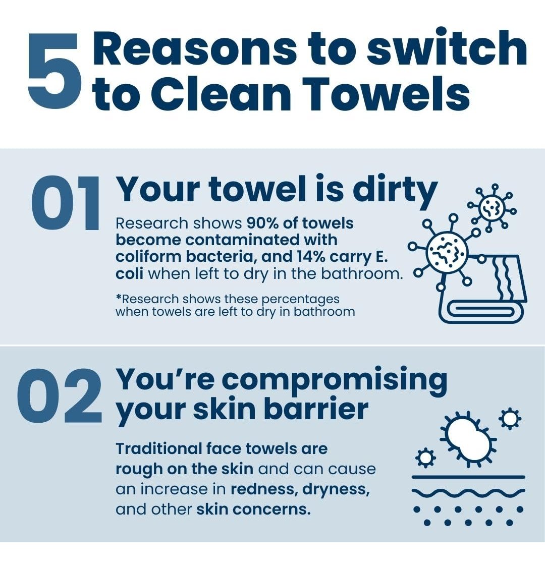 Clean Skin Club Toallitas Desmaquillantes Desechables 50 Und - Image 2