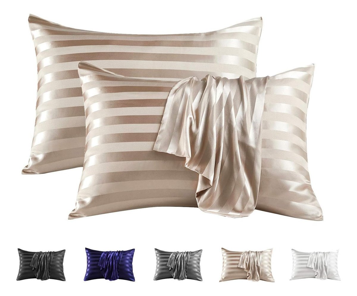 Mr&hm Funda De Almohada De Satén, Tamaño Queen - Image 13