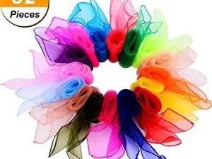 Tecunite Pañuelo Square Dance Bufanda Mágica Malabares