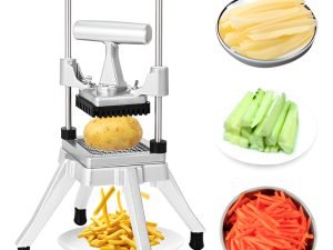 Cortadora De Verduras Comercial Vevor 3/8'' Multifuncional