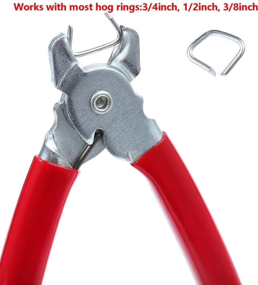 Alicate Y Anillos De Cerdo Galvanizado 200 Unidades - Nidaye - Image 2