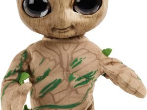 Mattel Marvel Groot Juguete Felpa 28 Cm, Baila Y Canta