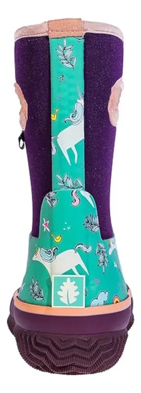 Oaki - Botas De Neopreno Para Lluvia O Nieve, Para Niños Color Snooty Unicorn - Image 3