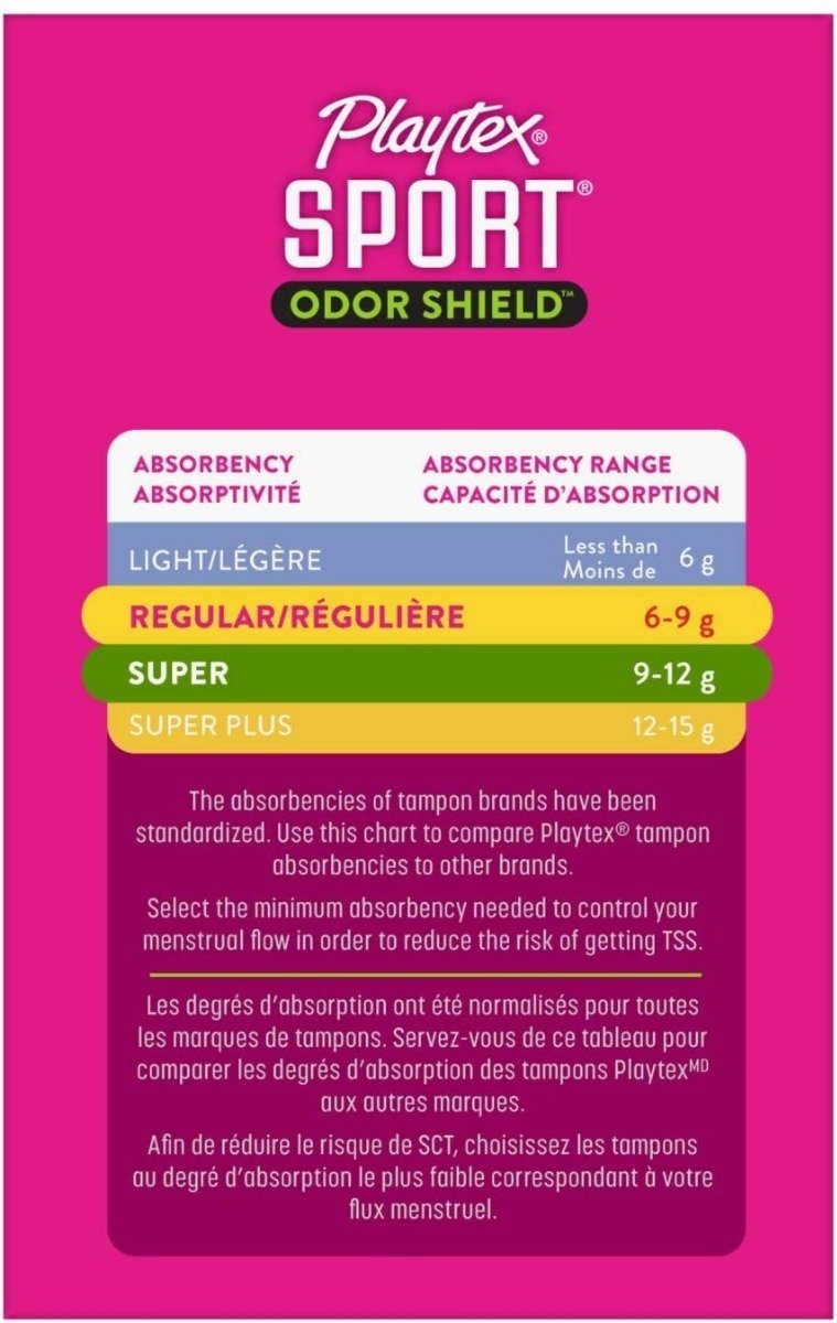 Playtex Sport Fresh Balance Tampones, Regular Y Super 32 Uds - Image 3