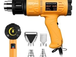 Pistola Aire Caliente Seekone 1800w Kit De Control Temperatu