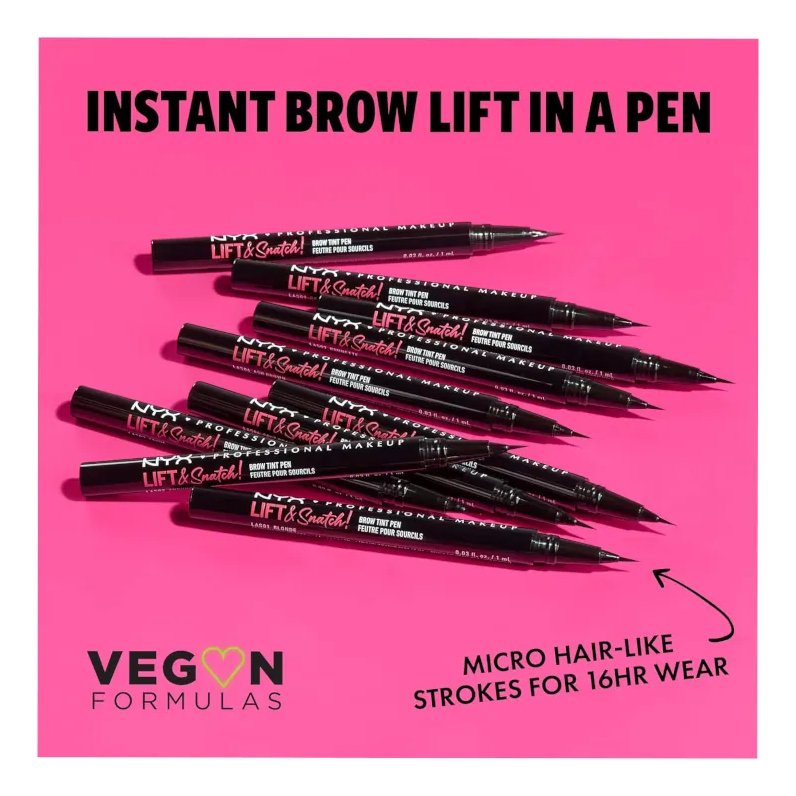 Delineador De Cejas Nyx Professional Makeup Lift & Snatch - Image 16