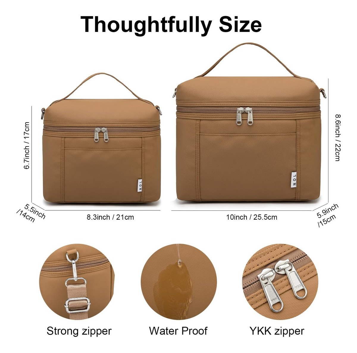 Nol Natural Organic Lifestyle Lonchera Térmica Unisex - Image 6