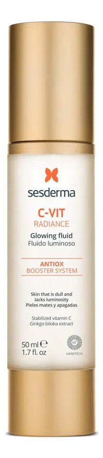Sesderma C-vit Radiance Fluido Luminoso Facial Antiox 50ml - Image 2