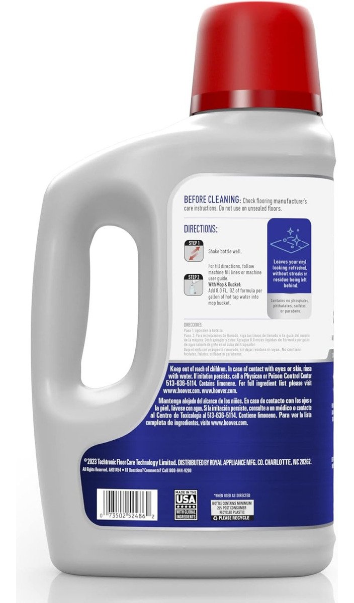 Limpiador De Suelos De Vinilo, Hoover Renewal 64 Onzas - Image 2