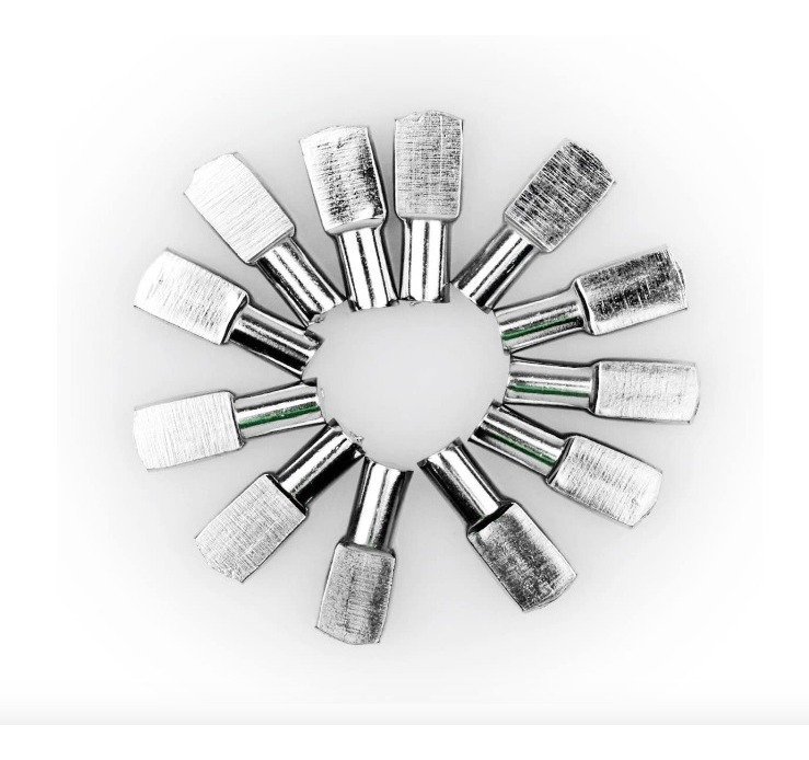 Sutemribor Pasadores Estante 5 Mm Clavijas Soporte 50 Piezas - Image 3