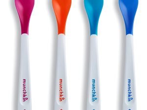 Munchkin Cucharas De Seguridad Para Bebe Punta Blanca 4pzs