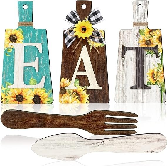 Jetec Juego De Letreros Decorativos Para Cocina Set De 5 Und - Image 11