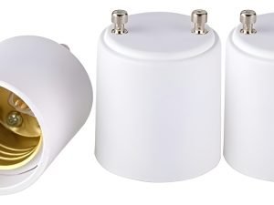 Convertidor De Base De Clavija Gu24 A E26 E27 Paquete De 3