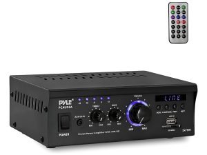 Amplificador De Audio Para El Hogar 2 X 75 W, Pyle Pcau35a.5
