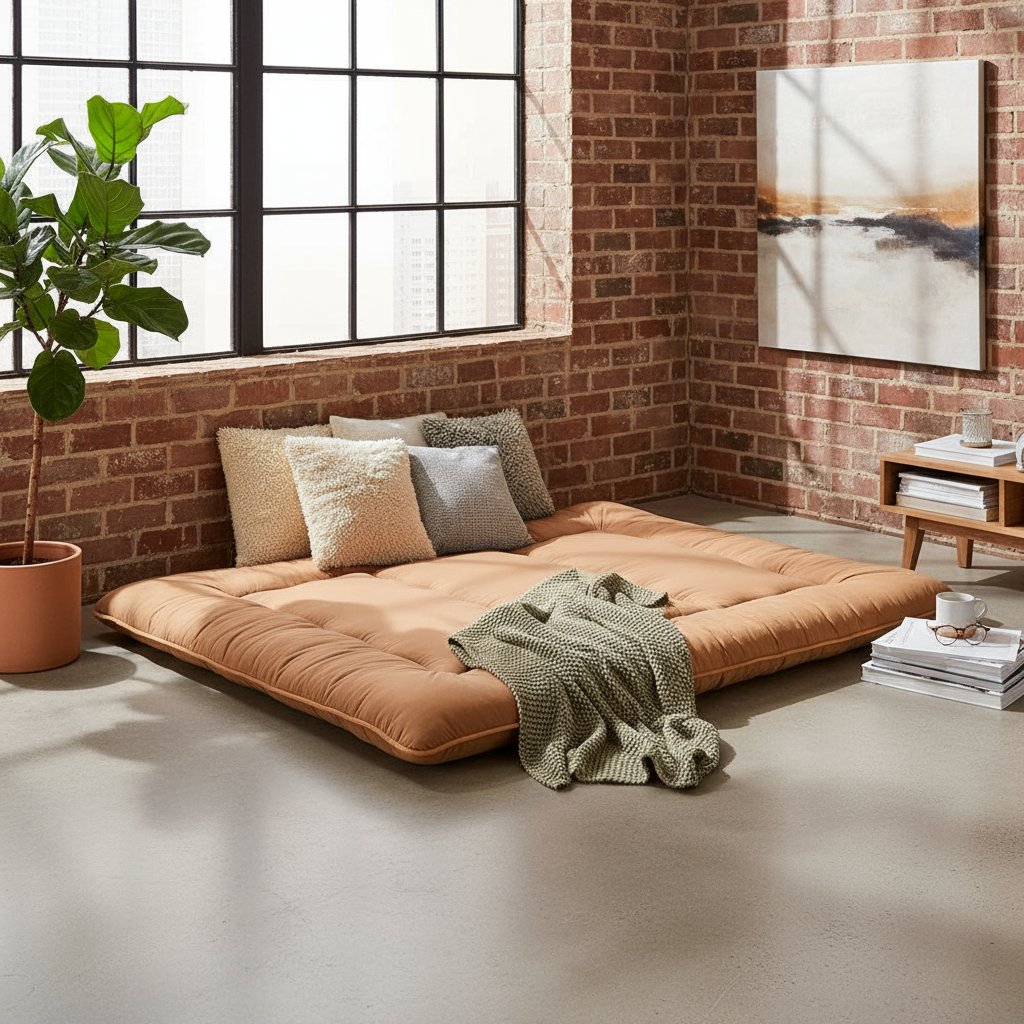 Futón Maxyoyo 2 Cuerpos Colchón Sofá Cama Japonés Queen - Image 18