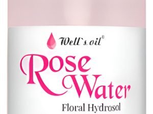 Well's Oil Loción De Agua De Rosas Para Piel Y Cabello 59ml