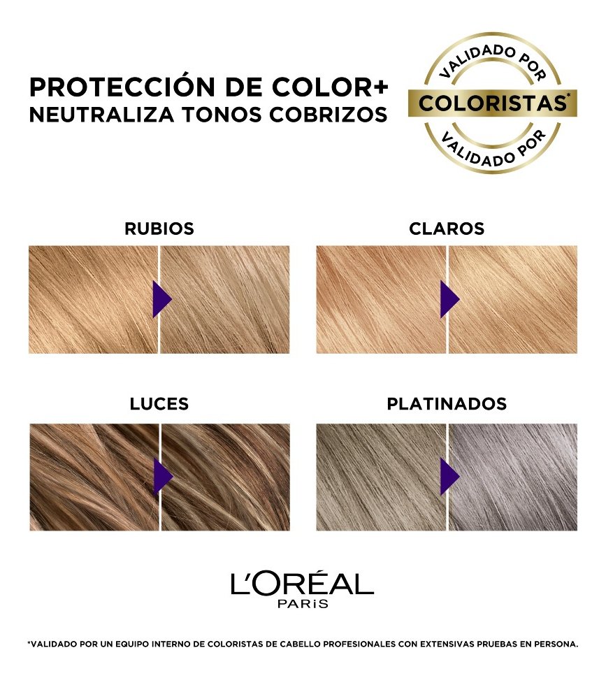 Acondicionador L'oréal Paris Ever Pure Violeta Matizador 200 Ml - Image 3