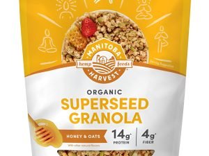 Manitoba Harvest Hemp Granola Miel Y Avena Sin Ogm 283g