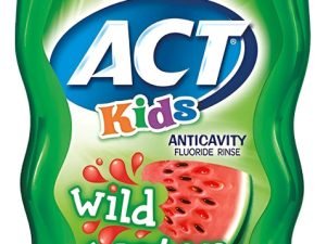 Act Kids - Enjuague Bucal Anticaries Con Flúor, Sabor Sandía