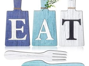 Jetec Juego De Letreros Decorativos Para Cocina Set De 5 Und