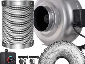 Ipower Filtro De Carbono Para Ventilador 6 Pulgadas 442 Cfm