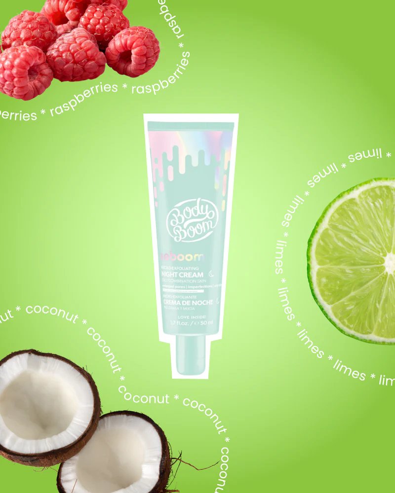Bodyboom Crema De Noche Microexfoliante Seboom 50ml Tipo De Piel Mixta - Image 4