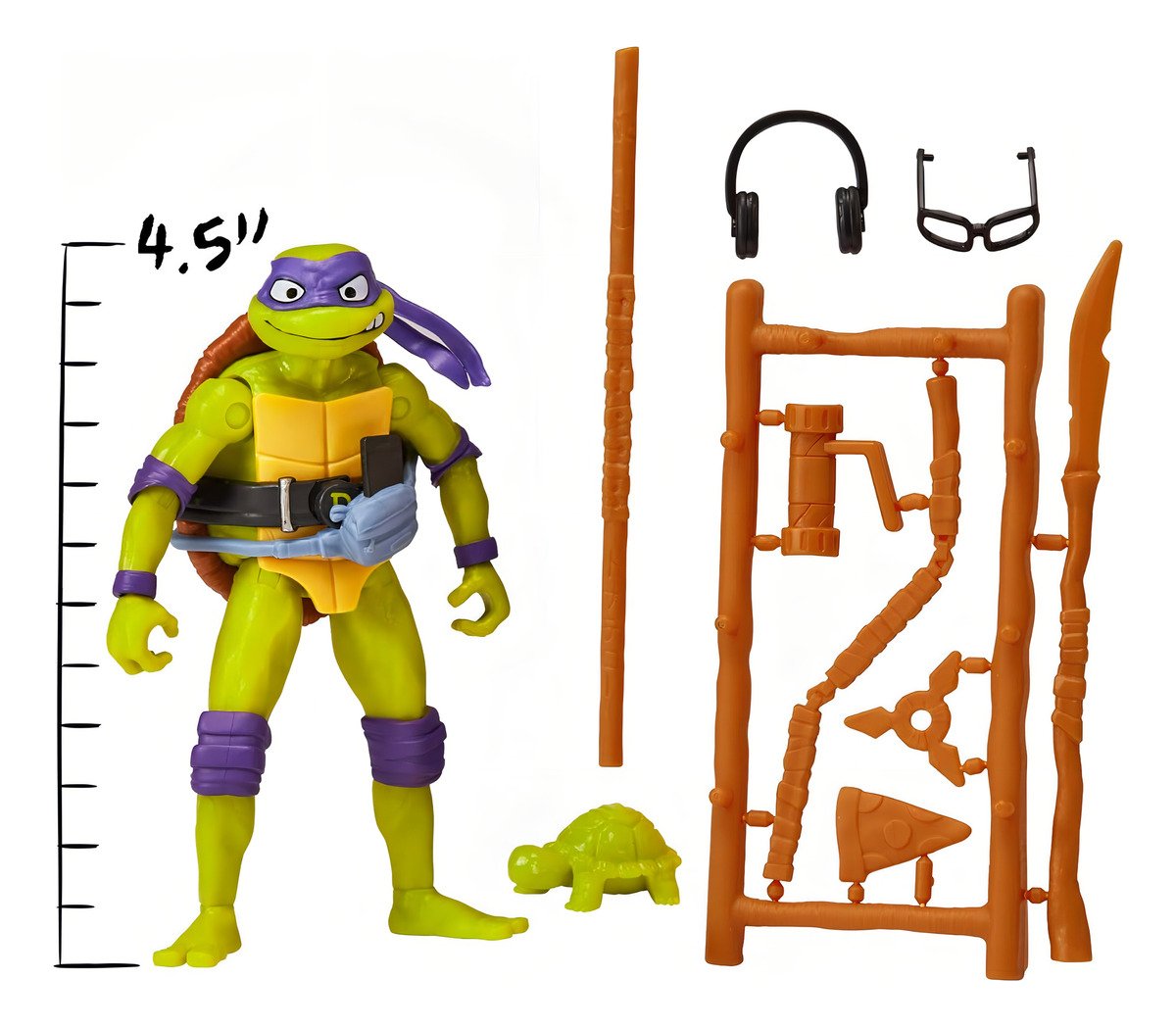 Tortugas Ninja: Mutante, Donatello Figura De Acción 11.4 Ctm - Image 3