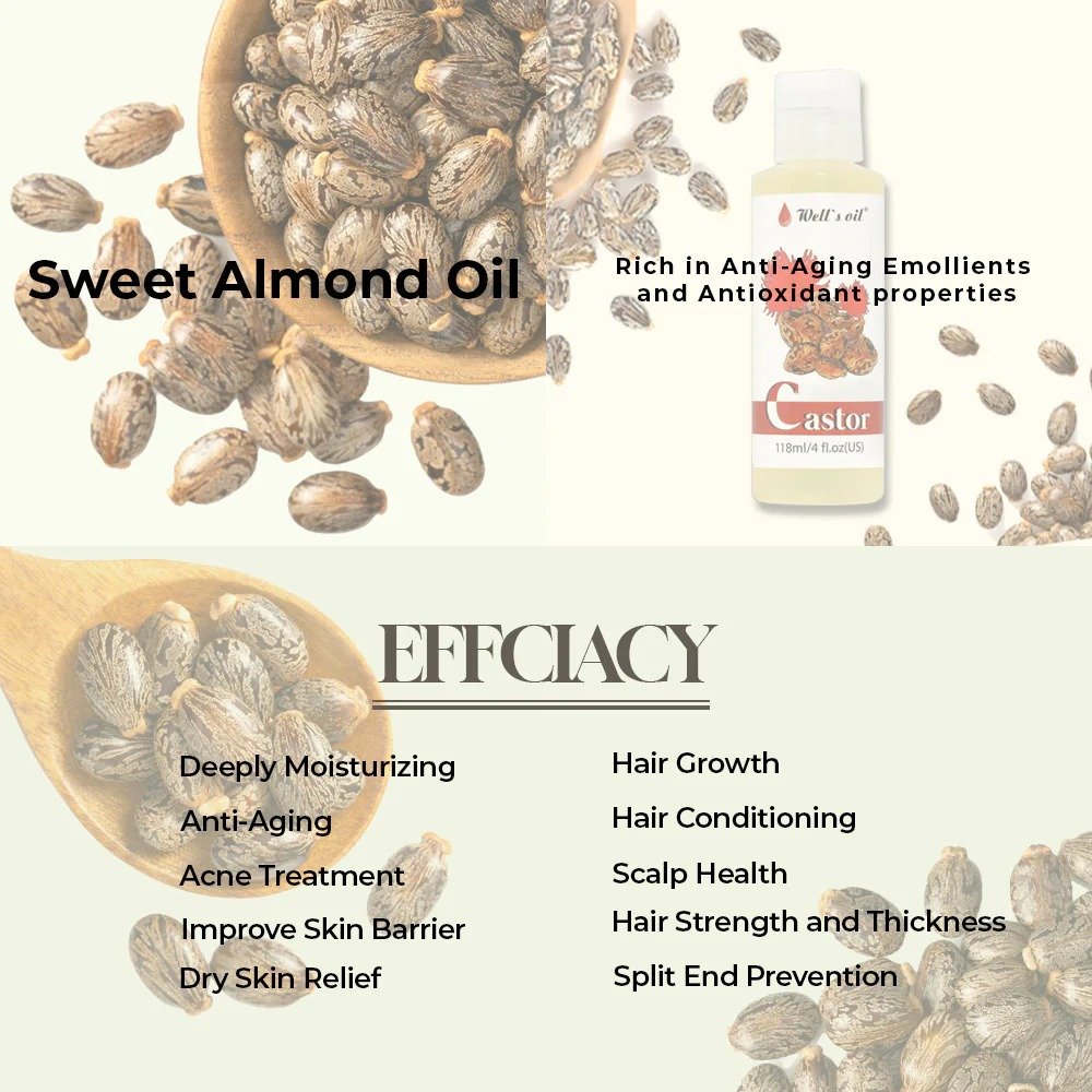 Wells Oil Aceite Portador Natural 100% Para El Cabello 118ml - Image 4