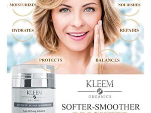 Kleem Organic Retinol Cream For Face - Anti Aging Face Cream Tipo De Piel Mixta