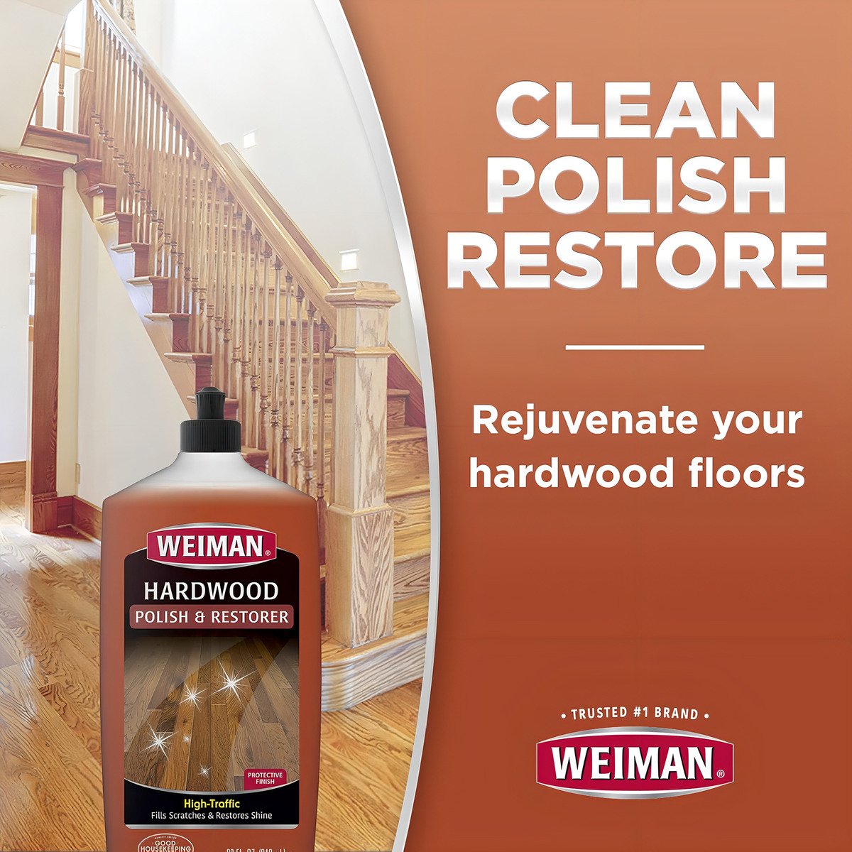 Weiman Limpiador De Pisos De Madera Dura Pack De 2 - Image 4